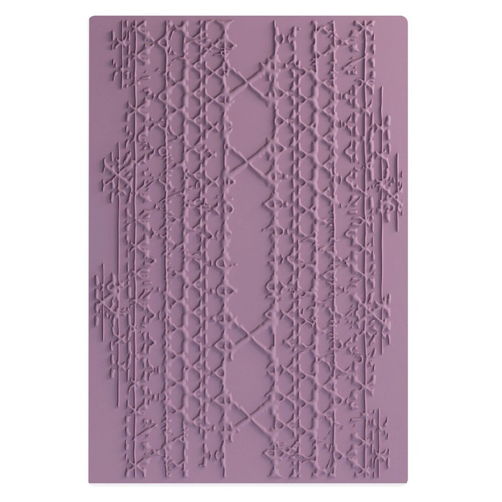 Sizzix 3D Textured Impressions Embossing Folder Magic Mesh by Seth Apter (667049)