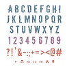 Sizzix Thinlits Die Set Typography (43pcs) by Seth Apter (667050)