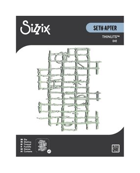 Sizzix Thinlits Die Set Gridiron (1pcs) by Seth Apter (667051)