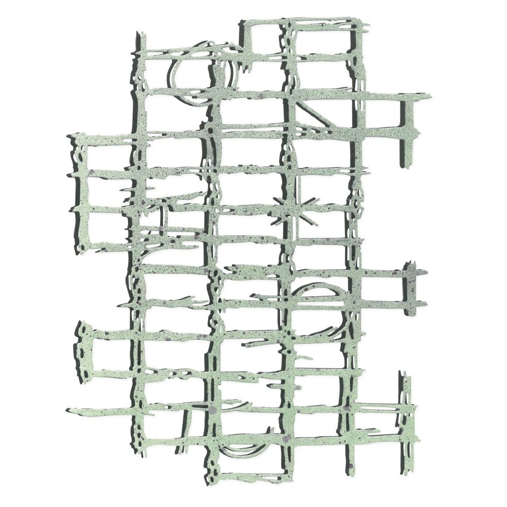 Sizzix Thinlits Die Set Gridiron (1pcs) by Seth Apter (667051)