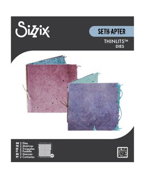 Sizzix Thinlits Die Set Mini Page Duo (2pcs) by Seth Apter (667052)