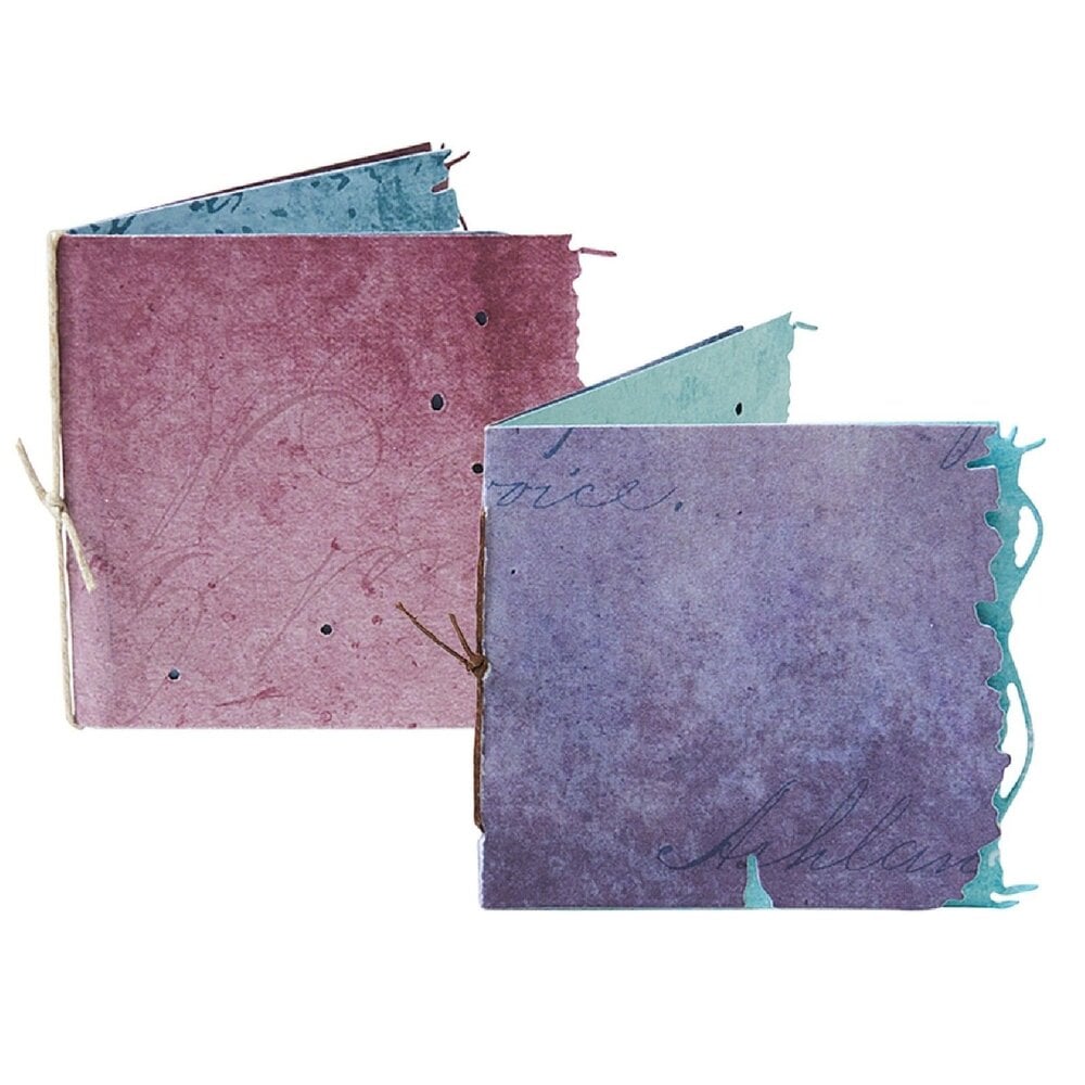 Sizzix Thinlits Die Set Mini Page Duo (2pcs) by Seth Apter (667052)