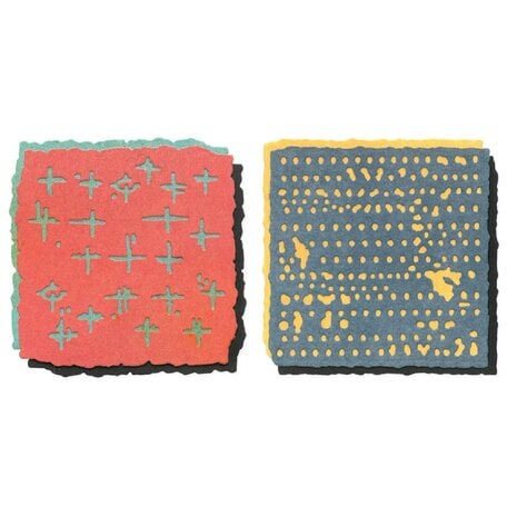 Sizzix Thinlits Die Set Paper Cutz #2 (4pcs) by Seth Apter (667053)