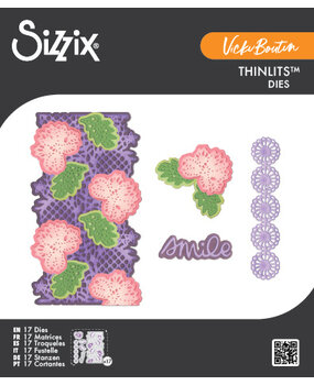 Sizzix Thinlits Die Set Lovely Lace (11pcs) by Vicki Boutin (667165)