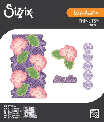 Sizzix Thinlits Die Set Lovely Lace (11pcs) by Vicki Boutin (667165)
