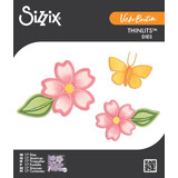 Sizzix Thinlits Die Set Stitched Floral (17pcs) by Vicki Boutin (667164)
