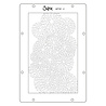 Sizzix A5 Stencil Stitched Florals (4pcs) by Vicki Boutin (667162)