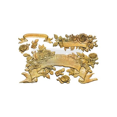 Re-Design with Prima Bloom Of Eternity 5x10 Inch Decor Moulds (682767)