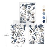 Re-Design with Prima Silver Heron 8,5x11 Inch Middy Transfers (3pcs) (682804)