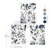 Re-Design with Prima Silver Heron 8,5x11 Inch Middy Transfers (3pcs) (682804)