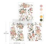 Re-Design with Prima Blush Reverie 8,5x11 Inch Middy Transfers (3pcs) (682644)