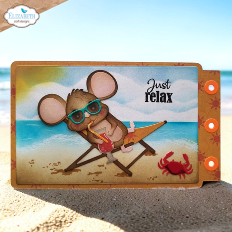 Elizabeth Craft Designs Destination Fun Stamp Sentiments by Cute & Whimsical (CS451)