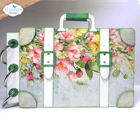 Elizabeth Craft Designs Destination Fun Die Camera and Suitcase Build a Book by Cute & Whimsical (2354)