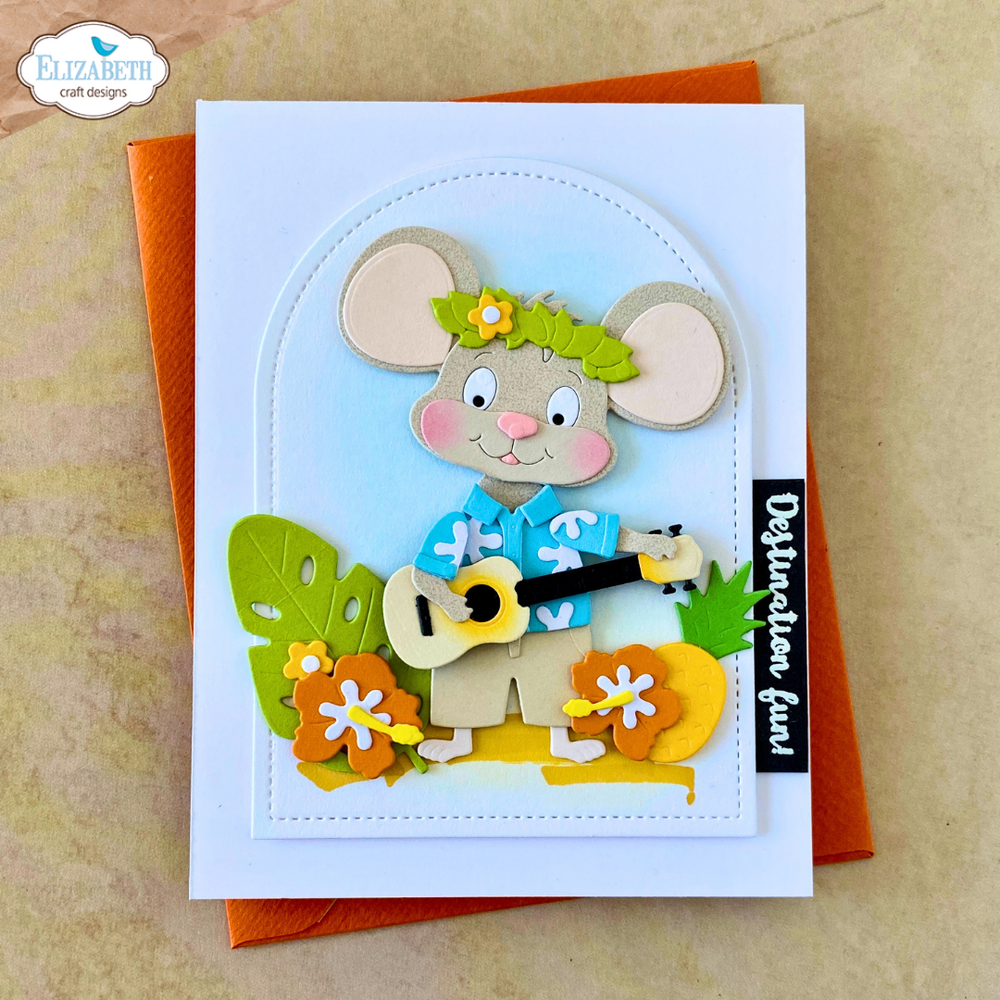 Elizabeth Craft Designs Destination Fun Die Aloha Accessories by Cute & Whimsical (2355)