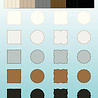 Studio Light Naturals and Essentials Card Shapes for 152x152mm Cards Essentials Card Making Pad (SL-ES-CMP33)
