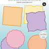 Studio Light Happy and Bright Card Shapes for 152x152mm Cards Essentials Card Making Pad (SL-ES-CMP30)