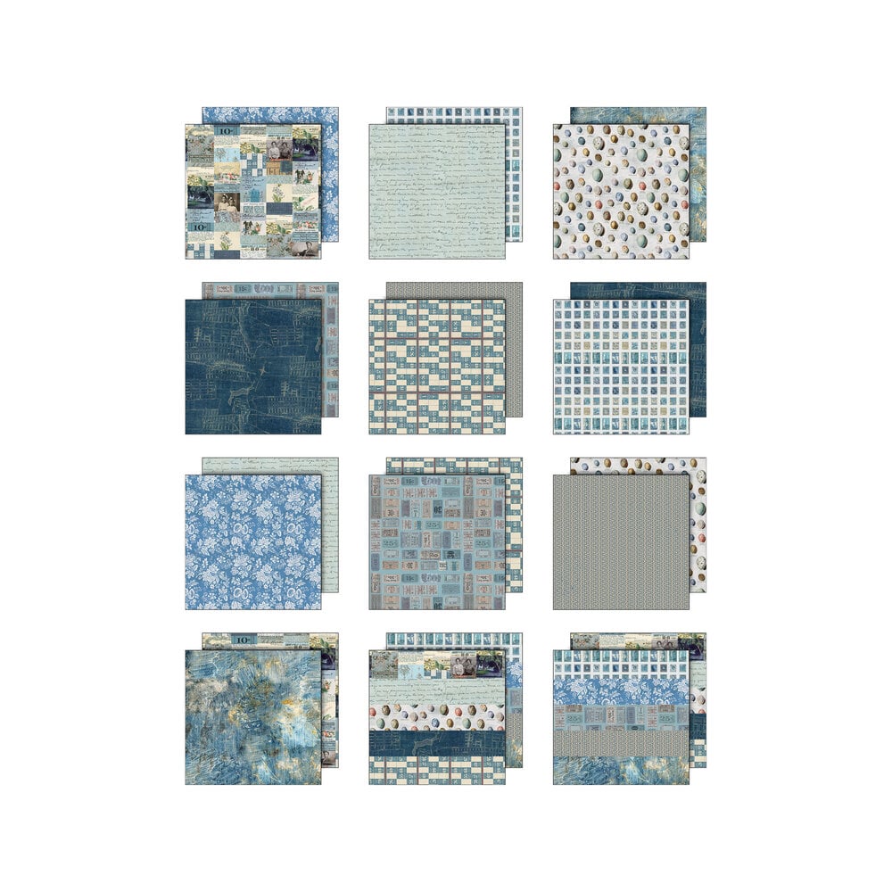Idea-ology Palette Collection 8x8 Inch Blue (TH94477)
