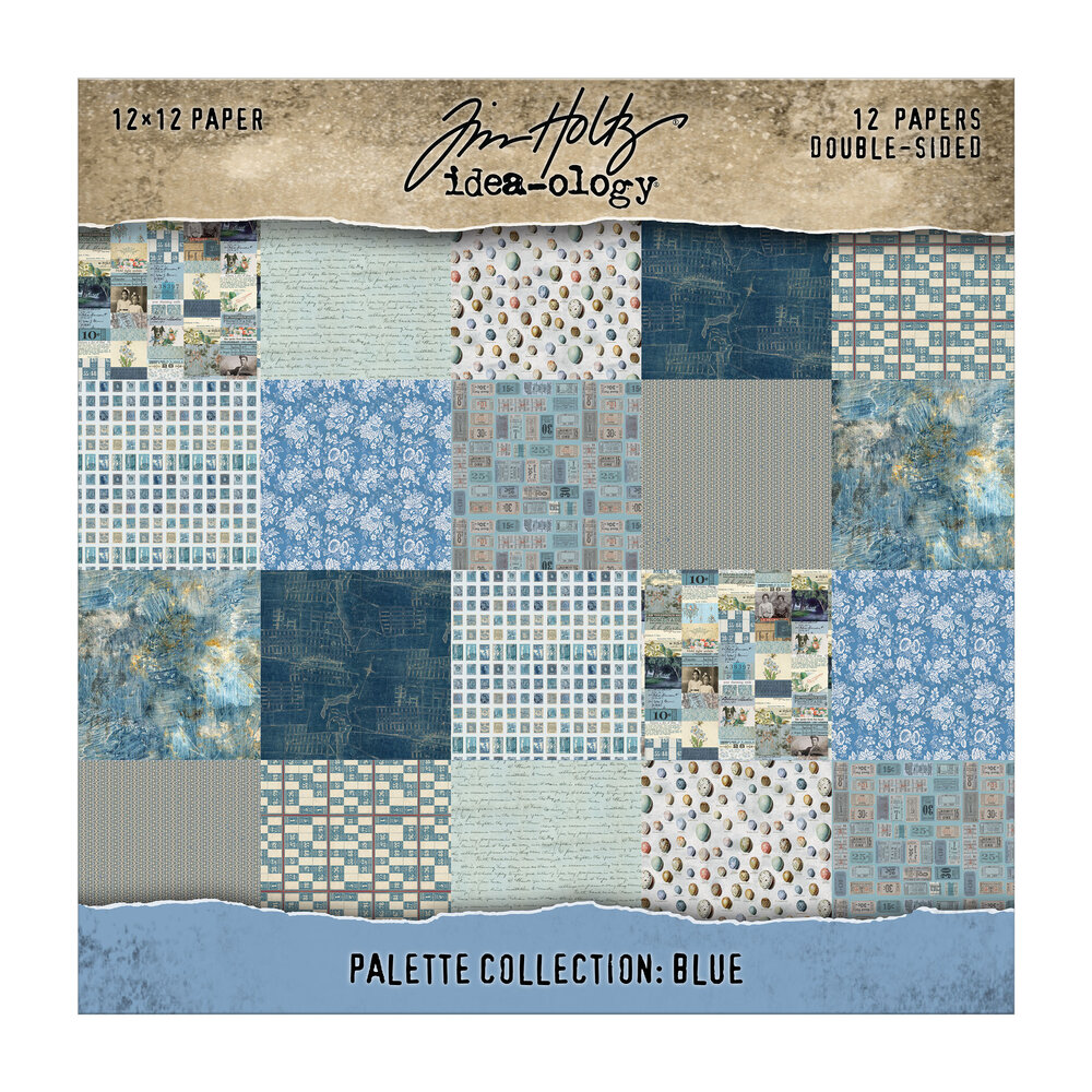 Idea-ology Palette Collection 12x12 Inch Blue (TH94463)