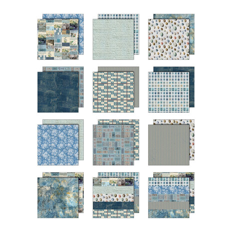 Idea-ology Palette Collection 12x12 Inch Blue (TH94463)