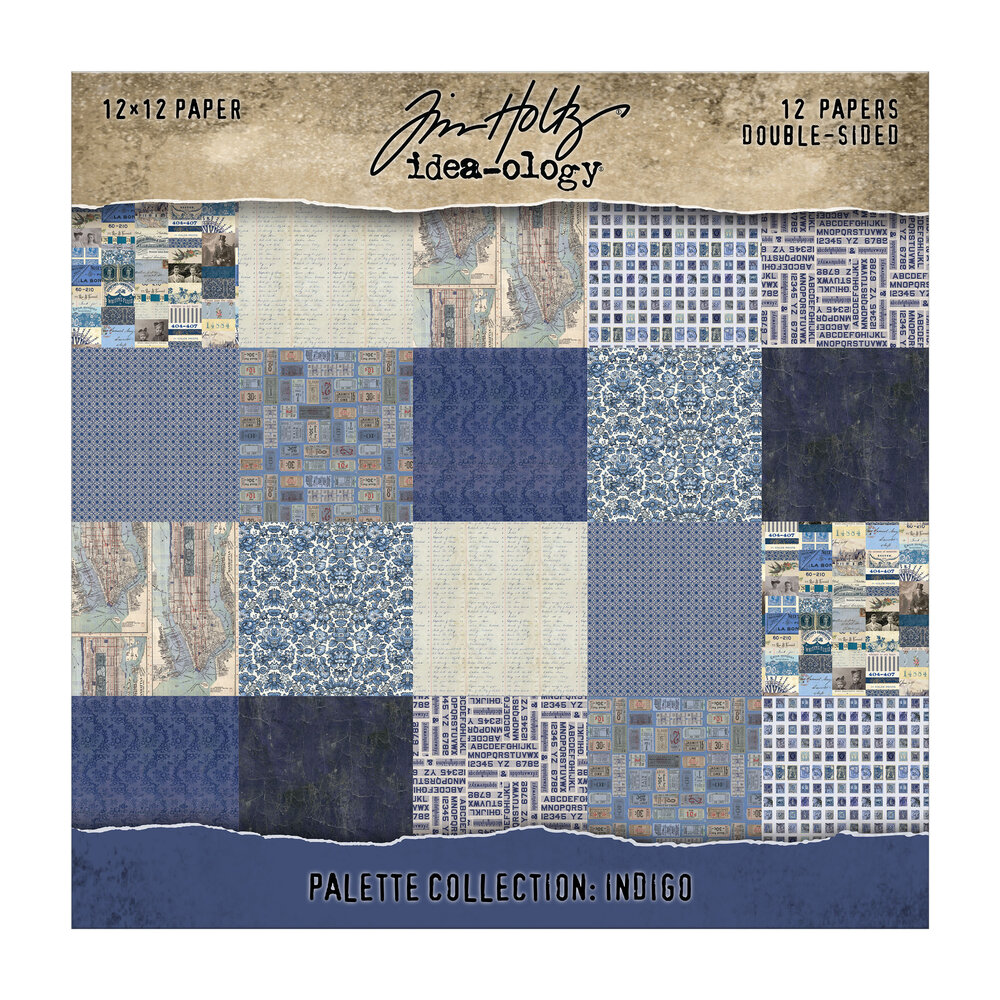 Idea-ology Palette Collection 12x12 Inch Indigo (TH94462)