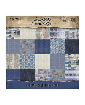 Idea-ology Palette Collection 12x12 Inch Indigo (TH94462)