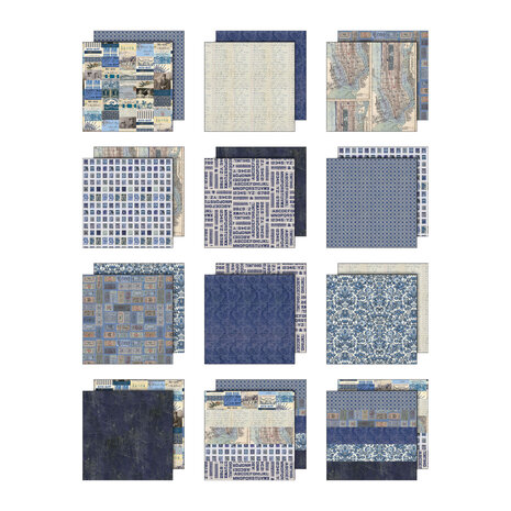 Idea-ology Palette Collection 12x12 Inch Indigo (TH94462)