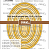 Crealies Crea-Nest-Lies XXL Dies Ovals with Dots and Stripes (CLNestXXL188)