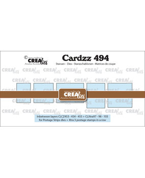 Crealies Cardzz Stansen Tussenlaagjes voor CLC Z453, 454, 455 & X-tra 97, 98, 103 (CLCZ494)