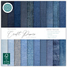 Craft Consortium Essential Craft Papers 6x6 Inch Paper Pad Denim Textures (CCEPAD044B)