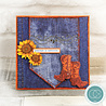 Craft Consortium Essential Craft Papers 6x6 Inch Paper Pad Denim Textures (CCEPAD044B)
