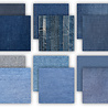 Craft Consortium Essential Craft Papers 12x12 Inch Paper Pad Denim Textures (CCEPAD044)