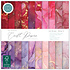 Essential Craft Papers 6x6 Inch Paper Pad Ink Drops Rose 2 (CCEPAD040B)