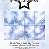 Paper Favourites Alcohol Ink Blue Sky Cascade A5 Paper Pack (PFA221)