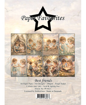 Paper Favourites Best Friends A6 Paper Pad (PFA621)