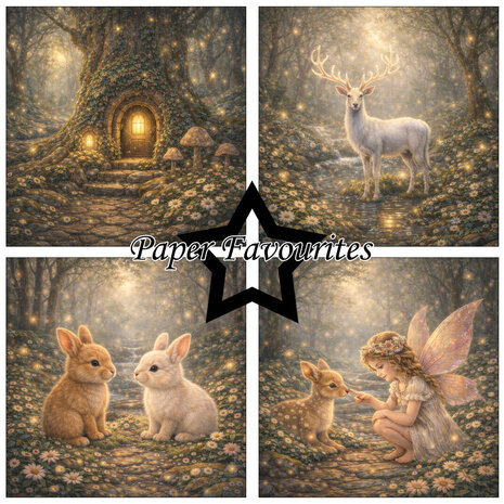 Paper Favourites Magical Forest 6x6 Inch Paper Pack (PF581)