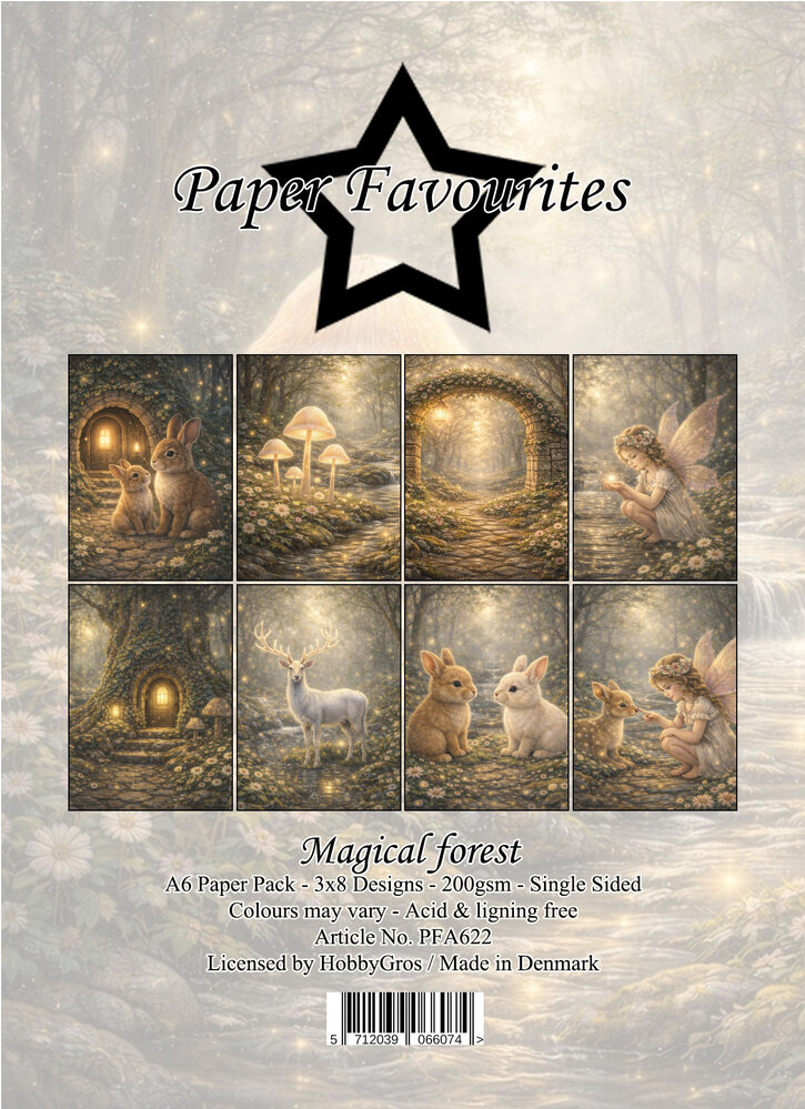 Paper Favourites Magical Forest A6 Paper Pad (PFA622)