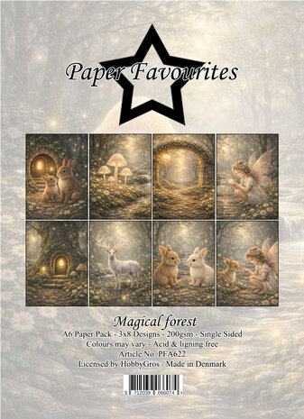 Paper Favourites Magical Forest A6 Paper Pad (PFA622)