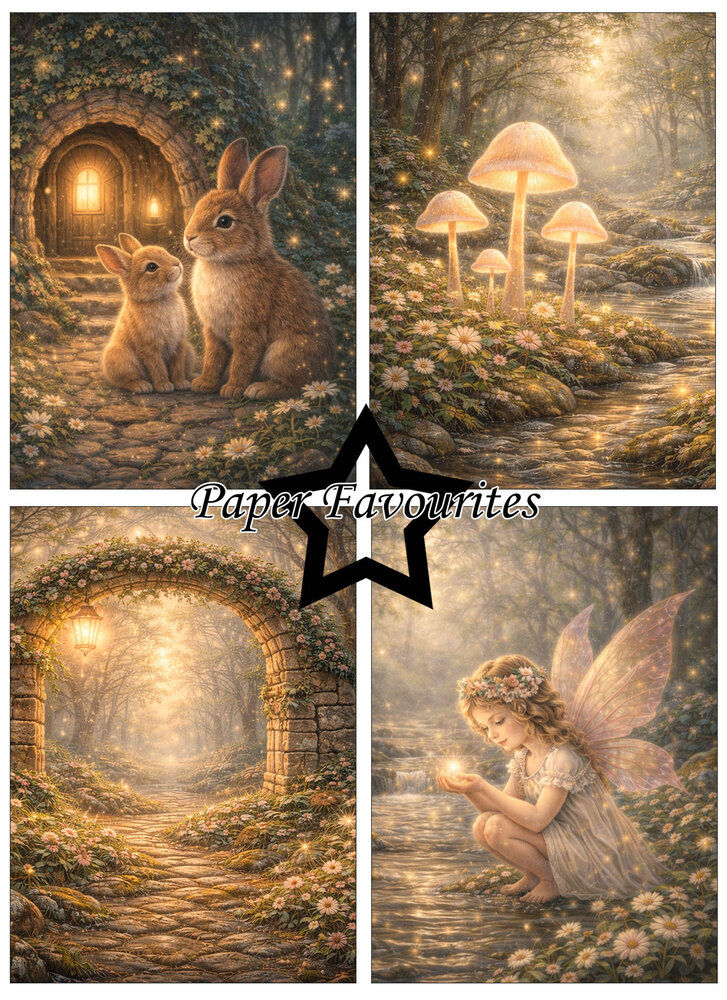 Paper Favourites Magical Forest A6 Paper Pad (PFA622)