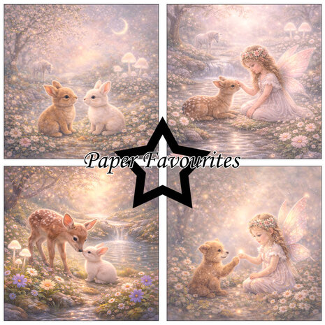 Paper Favourites Magical Nature Dreams 6x6 Inch Paper Pack (PF582) Paper Favourites Magical Nature Dreams 6x6 Inch Paper Pack (PF582)