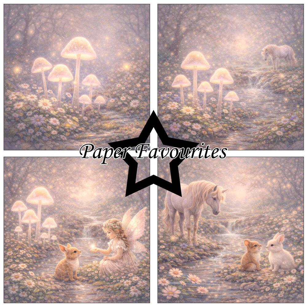 Paper Favourites Magical Nature Dreams 6x6 Inch Paper Pack (PF582) Paper Favourites Magical Nature Dreams 6x6 Inch Paper Pack (PF582)