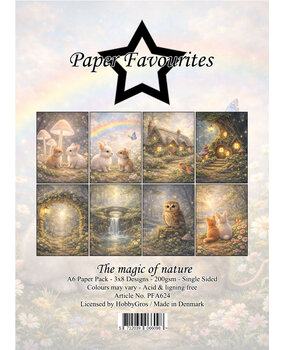 Paper Favourites The Magic of Nature A6 Paper Pad (PFA624)