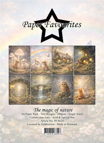Paper Favourites The Magic of Nature A6 Paper Pad (PFA624)