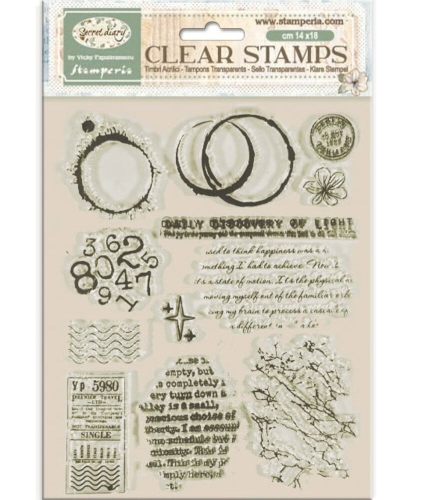 Stamperia Secret Diary Art Jounaling Selection by Vicky Papaioannou (BJS001)