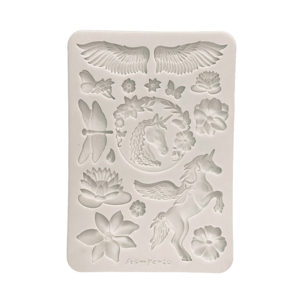 Stamperia Wonderland A5 Silicon Mould (KACMA612)