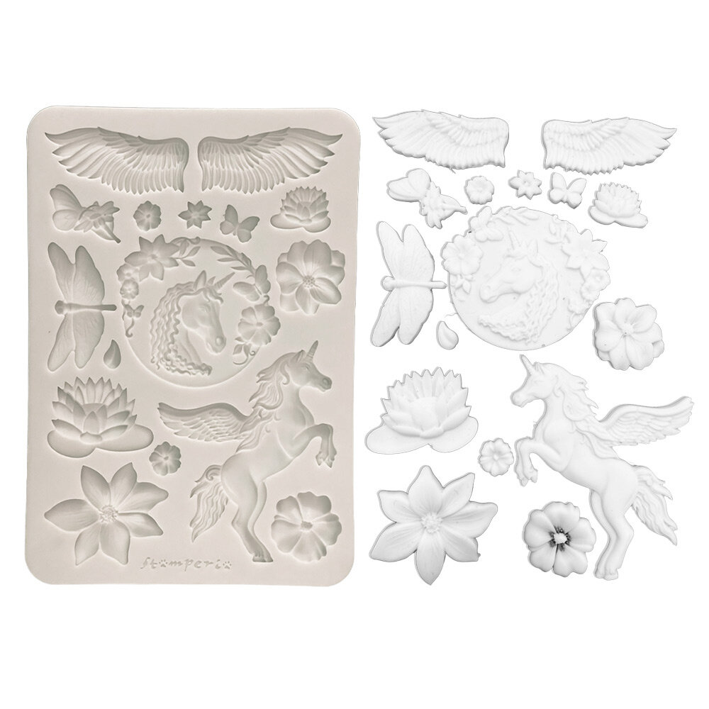 Stamperia Wonderland A5 Silicon Mould (KACMA612)