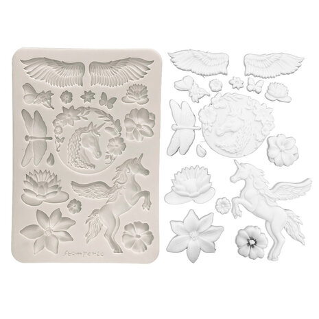 Stamperia Wonderland A5 Silicon Mould (KACMA612)