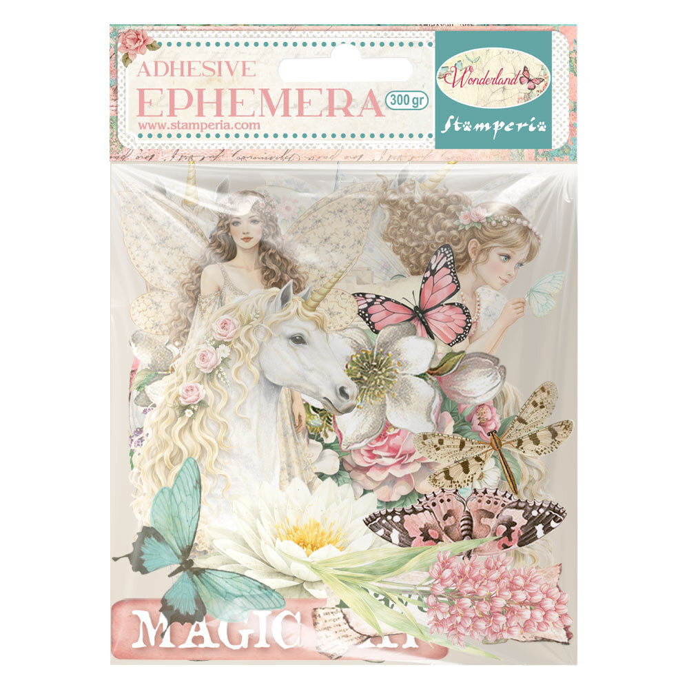 Stamperia Wonderland Ephemera (41pcs) (DFLCT82)