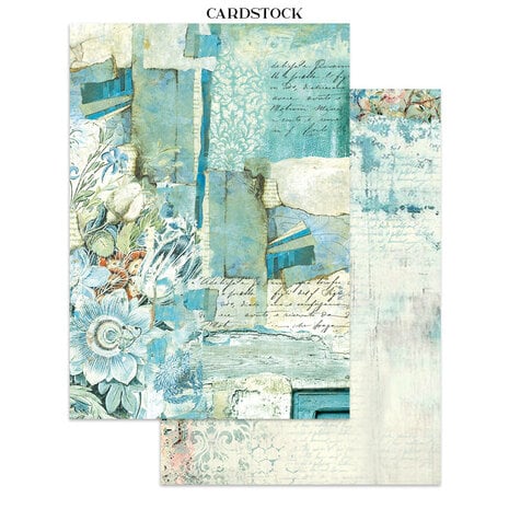 Stamperia Wonderland Junk Journal Stickers, Backgrounds, Cut-Outs (SBJK21)