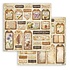 All Around 12x12 Inch Paper Sheet Tags (10pcs) (SBB1151)