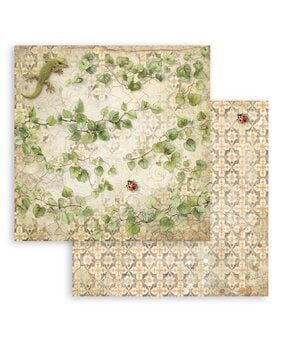 Stamperia All Around 12x12 Inch Paper Sheet Ivy (10pcs) (SBB1147)